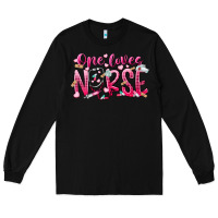 Black one loves nurse Long Sleeve Tee - RacoonDesign