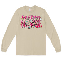 Mushroom one loves nurse Long Sleeve Tee - RacoonDesign