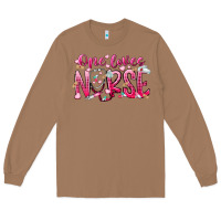 Toasted Coconut one loves nurse Long Sleeve Tee - RacoonDesign