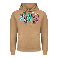 Vintage Camel floral nurse Vintage Hoodie - RanaPortraitStore