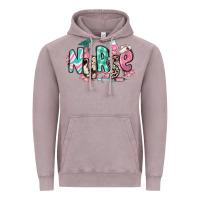 Vintage Zinc floral nurse Vintage Hoodie - RanaPortraitStore