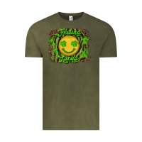 Vintage Olive feeling lucky Vintage Tee - RanaPortraitStore