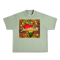 Oil Green Juneteenth Urban Heavy Tee - BarkalooDesign