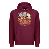 Burgundy just one more chapter Premium Hoodie - MaliasSmallBusiness