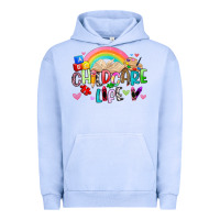 Pigment Grape Ice childcare life Urban Hoodie - Artiststas