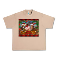 Burro merry christmas cow pig and horse Urban Heavy Tee - RanaPortraitStore