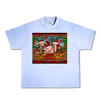 Grape Ice merry christmas cow pig and horse Urban Heavy Tee - RanaPortraitStore