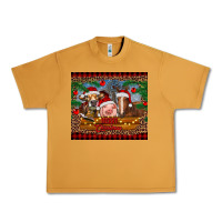 Peanut Butter merry christmas cow pig and horse Urban Heavy Tee - RanaPortraitStore