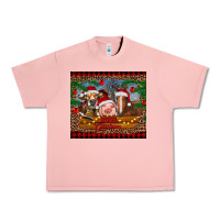 Salmon merry christmas cow pig and horse Urban Heavy Tee - RanaPortraitStore