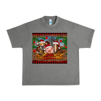 Tornado merry christmas cow pig and horse Urban Heavy Tee - RanaPortraitStore