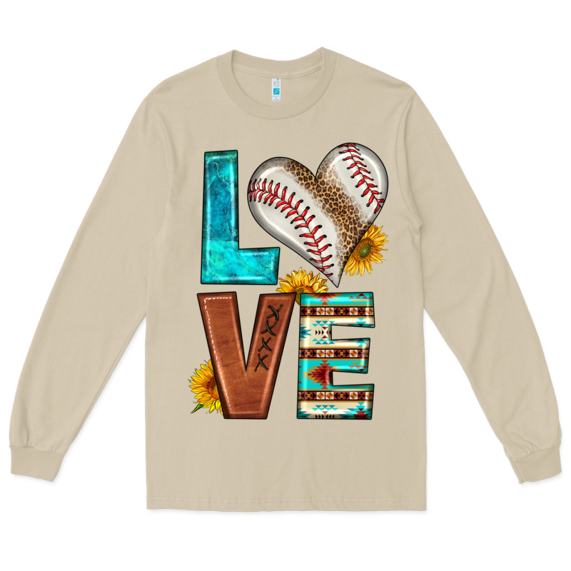 Western Love Baseball Long Sleeve Tee by HRA Design Shop | Teevron