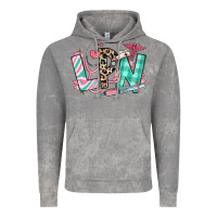 Cloud Rock floral lpn licensed practical nurse Vintage Hoodie - RanaPortraitStore