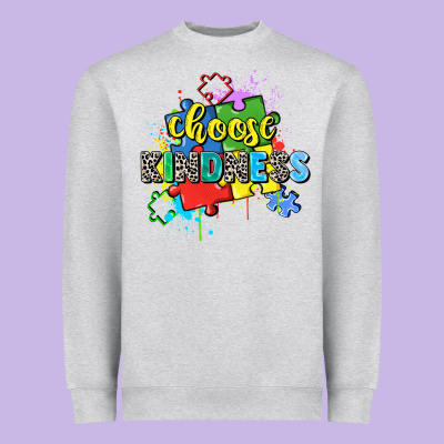 Choose Kindness Heavyweight Sweatshirt Designed By Zillion Design Studio