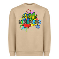 Mushroom choose kindness Heavyweight Sweatshirt - Zillion Design Studio