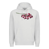 Dove Grey red grape Premium Hoodie - AdoDesignShop