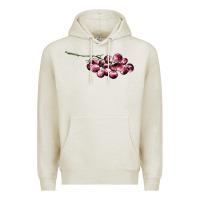 Oatmeal Heather red grape Premium Hoodie - AdoDesignShop