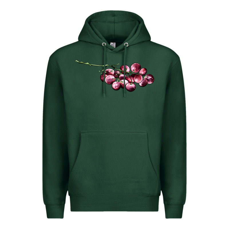 Red Grape Premium Hoodie by AdoDesignShop | Teevron