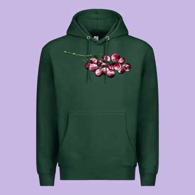 Red Grape Premium Hoodie Designed By Adodesignshop