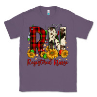 Lavender christmas rn registered nurse Classic Tee - FaDigitalArtStudio