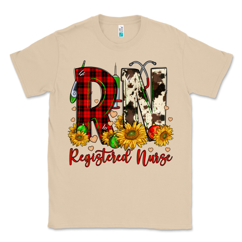Christmas Rn Registered Nurse Classic Tee by FaDigitalArtStudio | Teevron