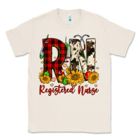 Natural christmas rn registered nurse Classic Tee - FaDigitalArtStudio