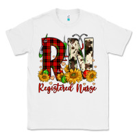 White christmas rn registered nurse Classic Tee - FaDigitalArtStudio