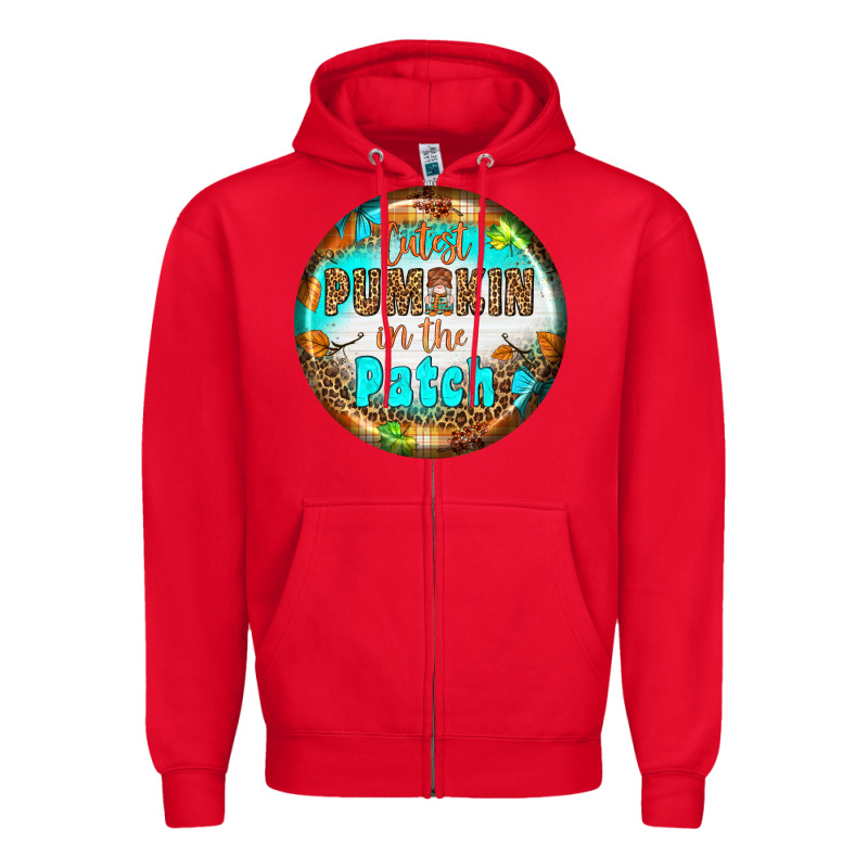 Cutest Pumpkin İn The Patch Zipper Hoodie by BundleAndBundleShop | Teevron