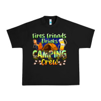 Black fires friends drinks camping crew Urban Heavy Tee - Zillion Design Studio