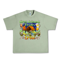 Oil Green fires friends drinks camping crew Urban Heavy Tee - Zillion Design Studio
