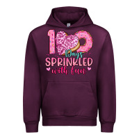 Mauve Wine 100 days sprinkled with fun Urban Hoodie - Artiststas