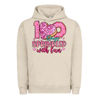 Pigment French Oak 100 days sprinkled with fun Urban Hoodie - Artiststas