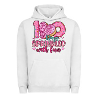 Pigment Lunar Rock 100 days sprinkled with fun Urban Hoodie - Artiststas
