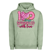 Pigment Oil Green 100 days sprinkled with fun Urban Hoodie - Artiststas