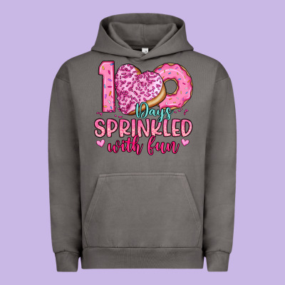 100 Days Sprinkled With Fun Urban Hoodie Designed By Artiststas