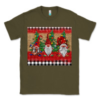 Army Green Christmas gnomes Classic Tee - BarkalooDesign