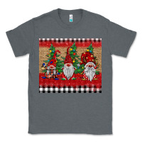 Charcoal Heather Christmas gnomes Classic Tee - BarkalooDesign