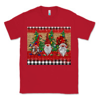 Red Christmas gnomes Classic Tee - BarkalooDesign