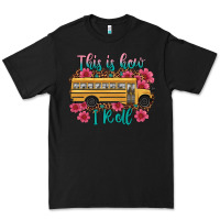 Black this is how i roll school bus Premium Tee - Artiststas
