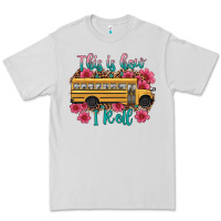Dove Grey this is how i roll school bus Premium Tee - Artiststas