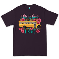 Plum this is how i roll school bus Premium Tee - Artiststas
