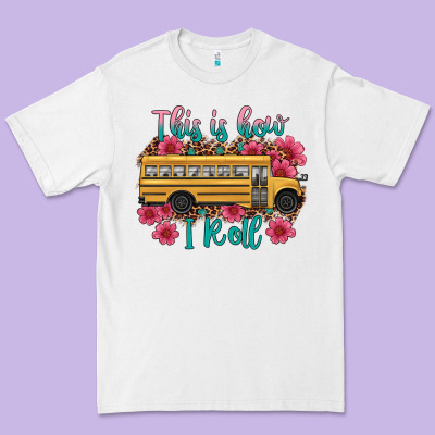 This Is How I Roll School Bus Premium Tee Designed By Artiststas