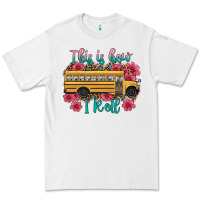 White this is how i roll school bus Premium Tee - Artiststas