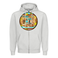 Dove Grey i think i love fall most of all Zipper Hoodie - BundleAndBundleShop