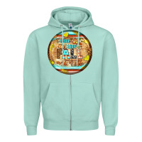 Seafoam i think i love fall most of all Zipper Hoodie - BundleAndBundleShop