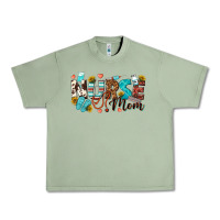 Oil Green nurse mom Urban Heavy Tee - texasbilliewilder
