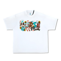 White nurse mom Urban Heavy Tee - texasbilliewilder
