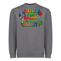 Storm autism is not a disability its a different ability Heavyweight Sweatshirt - Zillion Design Studio