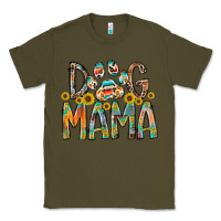 Army Green dog mama Classic Tee - RacoonDesign