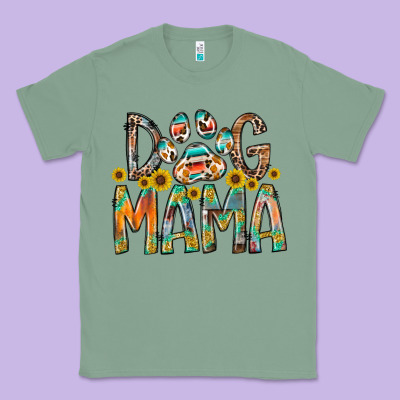 Dog Mama Classic Tee Designed By Racoondesign
