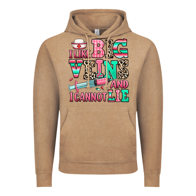 I Like Big Veins And I Cannot Lie Vintage Hoodie by RanaPortraitStore | Teevron